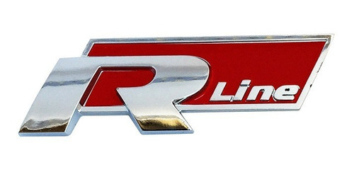 R Line Emblema Vw Toyota Mercedes Audi Salp. Cajuela Puerta Foto 4