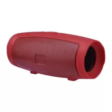 Caixinha De Som Alto Top Bluetooth Rádio Entrada Usb + Sd Cor Vermelho 110v/220v