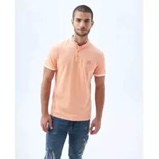 Camiseta Americanino Tipo Polo Tela Cuello Pique Para Hombre