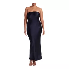 Vestido Sin Espalda Para Mujer, Elegante De Una Sola Pieza S