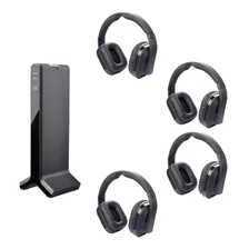 4 Auriculares Inalambricos Para Tv Avantree Con 1 Transmi...