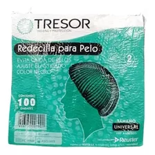 Gorro Redecilla De Pelo Negra Tresor X100 (malla)