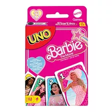 Juego De Cartas Uno Barbie The Movie, Inspirado En La Pelícu