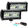 Set 2 Foco Luz Led + Switche On Off Mazda2 Sport Mazda 2