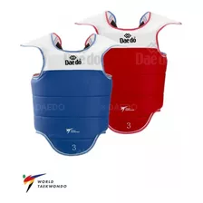 Pechera Taekwondo Daedo Reversible Oficial Envío Gratis