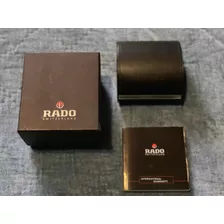 Caja Reloj Rado Con Manuales