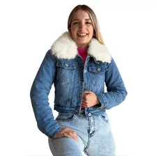 Chaqueta Jean Denim Versátil Con Chiporro Para Hombre Y Mujer