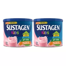 Combo Sustagen Kids Morango 350g Promoção 30% 2 Unidade