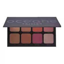 Paleta Iluminador Contorno Bronzer E Blush Océane Edition Tom Da Maquiagem Multiuso