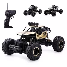  Carrinho Controle Remoto 4x4 Rock Crawler Rc + Bat Extra