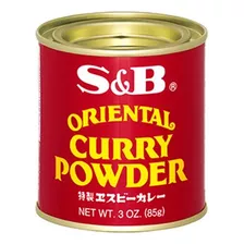 Curry En Polvo S&b 85g