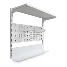 Tablero Panel Organizador De Pared Con Repisa Y Accesorios