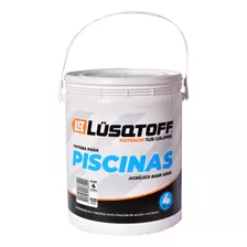 Acrilico Celeste Para Piscinas 4litros Lusqtoff Acp4-8