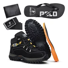 Kit Bota Masculina Tênis Adventure Botina + Brindes Oferta