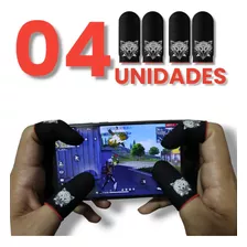 02 Pares Luvinha De Dedo Gamer Semi-pro Anti-suor