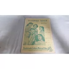 Partitura Beijindo Doce De 1952 - Nhô Pai - Acordeon