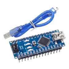 Arduino Nano 3,0 - Atmega 328p- Ch340 - 16 Mhz - Con Cable