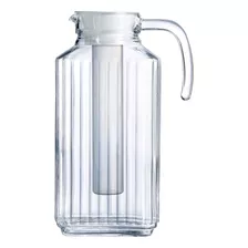 Jarra/pitcher Quadro De 57.25 Onzas Tapa Blanca