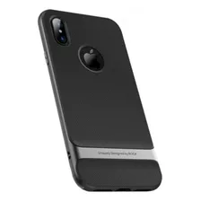 Capa Royce Series Rock Space Para iPhone XS - Cinza