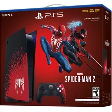 Console Sony Playstation 5 Marvels Spider-man 2 Edição Limitada - Ps5 Com Leitor Edição Spider-man 2 Novo Lacrado A Pronta Entrega