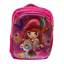 Mochila Infantil Impermeable Escuela Viaje Gato