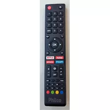 Controle Remoto Tv Philco Smart Atalho Netflix Youtube Orig.