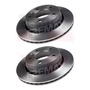 2 Discos De Freno (d) Bmw 316i 2001 2002 (286mm)