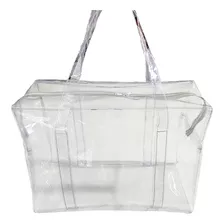 Bolsa 100% Transparente Jumbo Para Visita Em Presidio