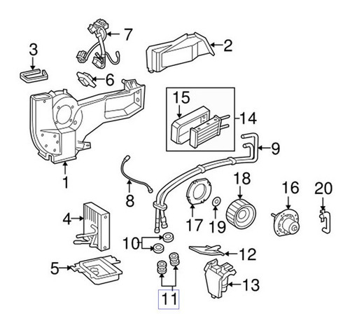 Conector Calefaccion Ford Expedition 2007 Foto 5