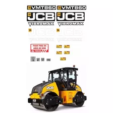 Adesivos Rolo Compactador Jcb Vmt860 Bmt 860 Ca-03722 Mq