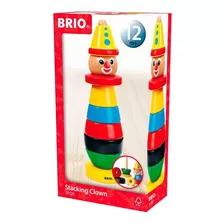 Brio Infant & Toddler 30120 - Payaso Apilable - 9 Piezas De 