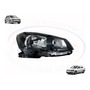 Faro Copiloto Fondo Negro Vw Gol 2013 2014 2015 2016 Nuevo