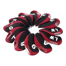 Golf Club Irons Covers Golf Wedges Headcovers Con Rojo