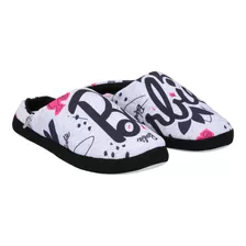 Pantufla Mujer Barbie Gris Melange