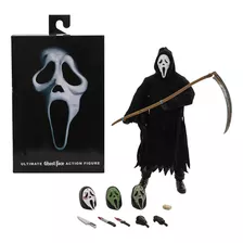 Action Figure Ghostface Panico Scream Ultimate Boneco 18cm