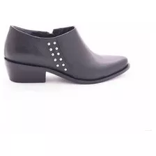 Bota De Cuero Vacuno Tipo Texana Liotta Con Tachas