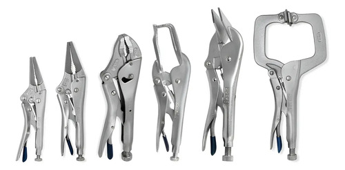 Set Pinzas Fuerza Chapista Bremen X 6 Unidades Dgm