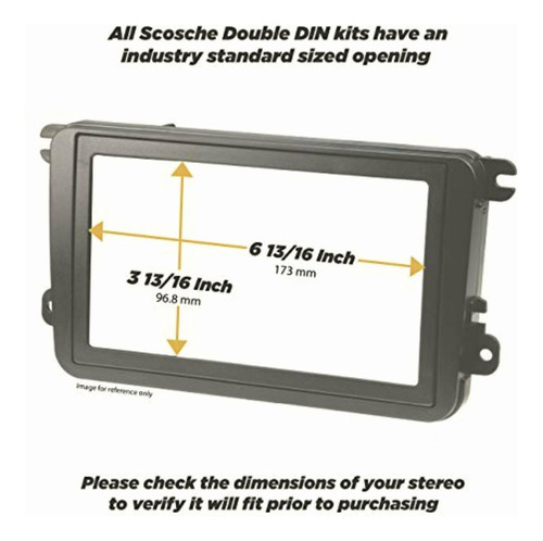 Scosche Ha1559b Compatible Con Honda Crv Iso 2007-11 Doble Foto 3