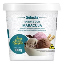 Base Para Sorvete Caseiro Maracuja Selecta Pacote 100gr