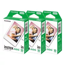 Filme Instax 30 Fotos Mini 9, 11, 12 Fujifilm Instantânea