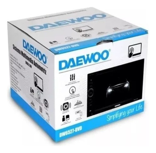 Auto Estereo Daewoo Con Dvd Pantalla Grande Foto 3