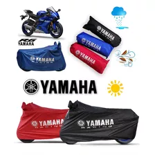 Cubierta Funda Impermeable Compatible Yamaha Deportiva Naked R15 R3 R6 R6s R6r R1 Mt07 Fz07 Fz09 Mt03 