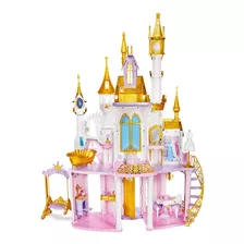 Brinquedo Disney Princesas Castelo De Luxo Da Hasbro F1059 Cor Rosa
