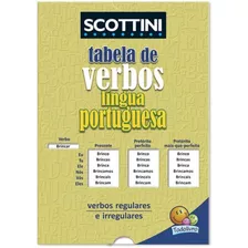 Scottini - Tabela De Verbos Da Língua Portuguesa (luva)