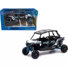 New Ray Polaris Rzr Xp Turbo Eps 4 Plazas Diecast 1:18 Razor