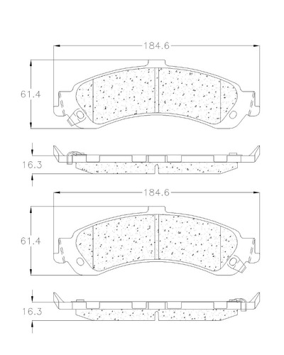 Balatas Traseras Gmc Yukon Xl 1500 2000 - 2001 Grc Foto 2