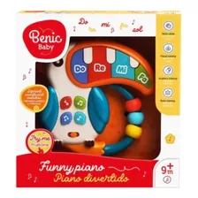 Benic Baby Piano Divertido Bb159 Color Tucán