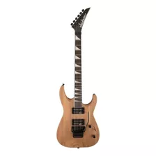 Guitarra Elétrica Jackson Js Series Js32 Dka Dinky De Choupo Natural Oil Brilhante Com Diapasão De Amaranto