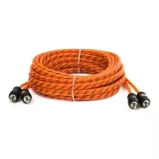 Cabo Rca 5 Metros Dupla Blindagem Cobre 5mm Blindado 5mm