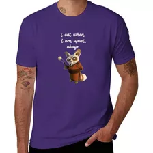 Camiseta Master Shifu Kung Fu Pshirt A, Camisetas Estampadas